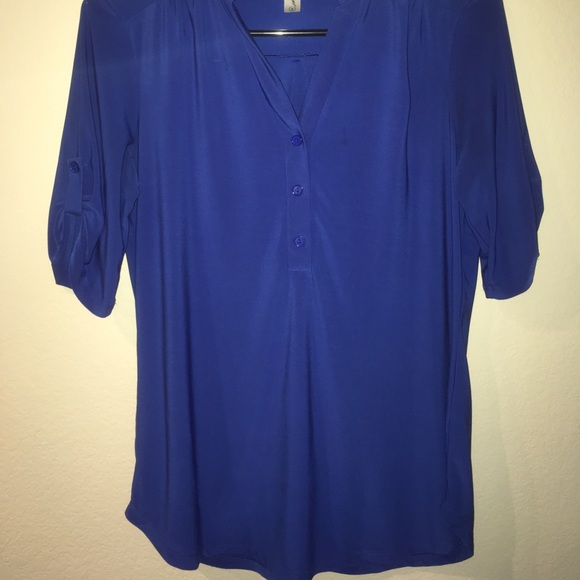 Tops - 💙Royal Blue Lightweight Blouse Size S💙